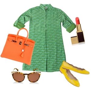 Sheridan French Gator shirt dress